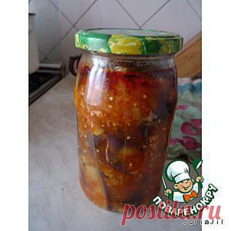 "Синенькие" в томатном соке - кулинарный рецепт