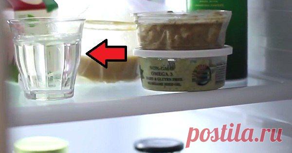 Она поставила стакан воды с содой в холодильник. Результатом будут довольны все домохозяйки! - Женский Журнал   В наше время можно найти на полках магазинов много разной бытовой химии, которая помогает привести дом в порядок. Хотя красочная реклама по телевизору умалчивает о ее вреде для здоровья, большинство из нас об этом давно знает. Некоторая бытовая химия содержит формальдегид, пары которого способны вызвать раковые заболевания. Почему же нам не заменить токсичные хим...