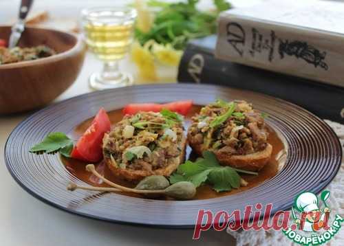 Горячая мясная закуска "Риссоле" - кулинарный рецепт