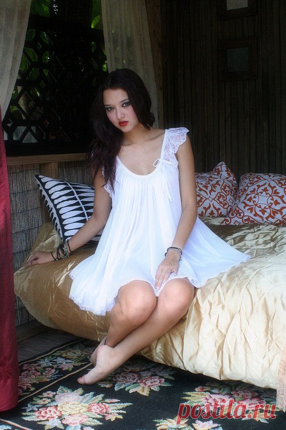 Baby Doll Nightgown In The Shadows Of Moonlight от SarafinaDreams