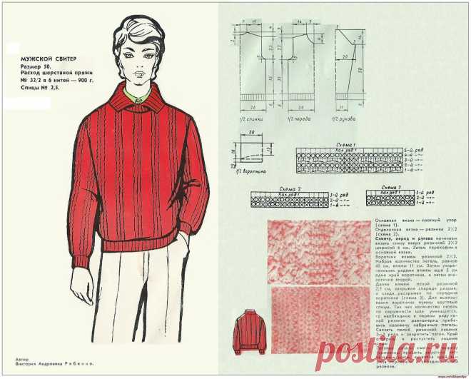 Мужской свитер