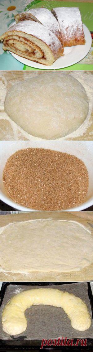 Рулет с корицей | ДОМАШНИЙ ОЧАГ