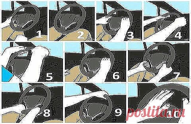 Тест. Как вы держите руль ??