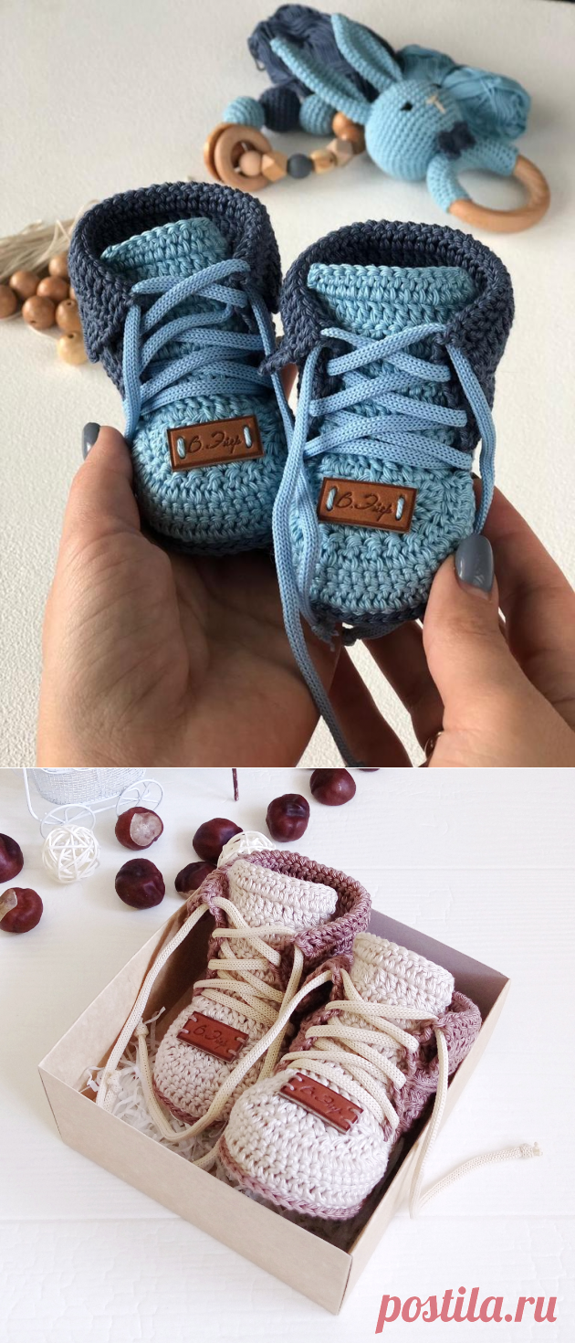 Схемы вязания > Мастер-класс пинеток «Uni_boots» (PDF) купить в интернет-магазине