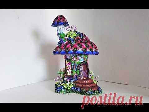 Fairy House, a Polymer Clay tutorial