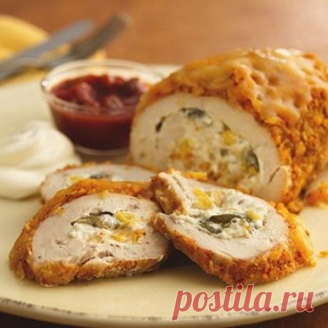 Рулетики из куриного филе - Простые рецепты Овкусе.ру