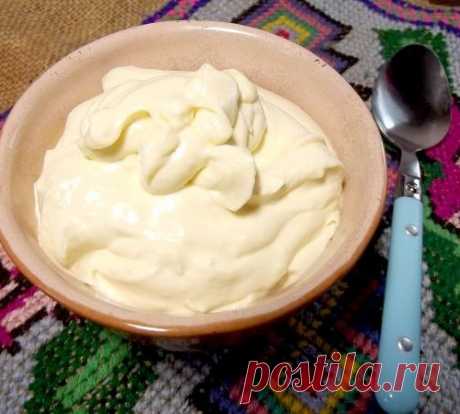 Сыр &quot;Маскарпоне&quot; из сметаны - ленивый рецепт