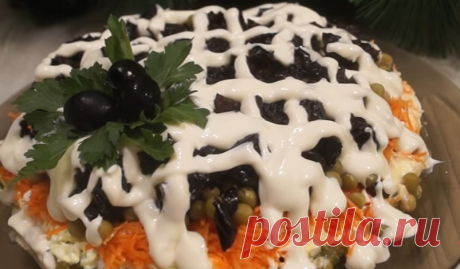 Салат Прага вкуснотища НЕОБЫКНОВЕННАЯ