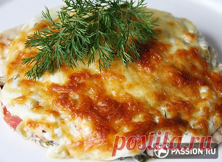 Куриная отбивная под сырной корочкой | passion.ru