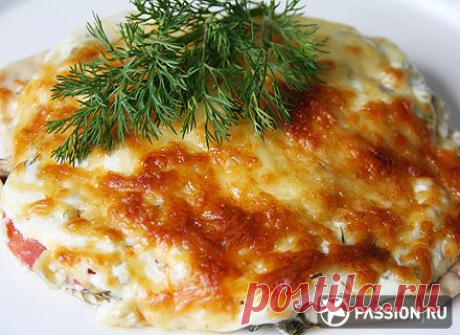 Куриная отбивная под сырной корочкой | passion.ru