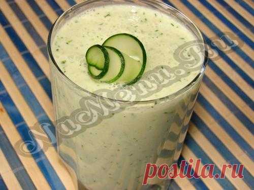 Смузи для похудения с огурцом и капустой