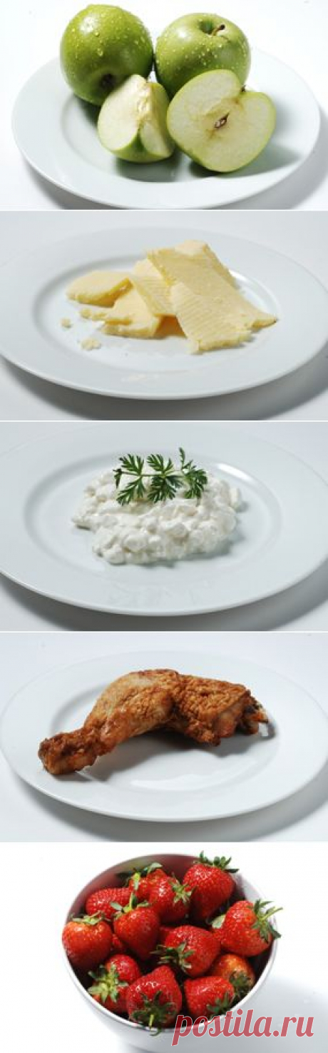 120 ккал на тарелке
Американская компания NHS Choises , которая специализируется на разработке индивидуальных оздоровительных программ показало как выглядят 120 калорий.