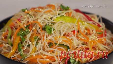 ФУНЧОЗА С ОВОЩАМИ. Легко! Сытно! Просто! Рецепт от Всегда Вкусно!