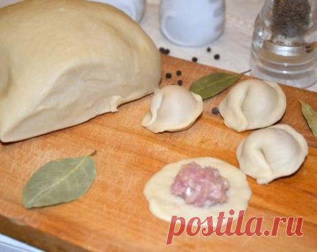 Заварное тесто для пельменей