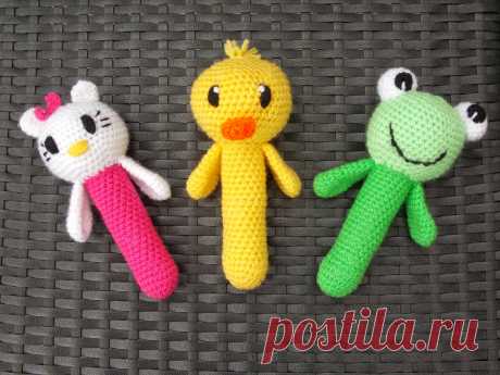 Renate's haken en zo: Patroon rammelaar