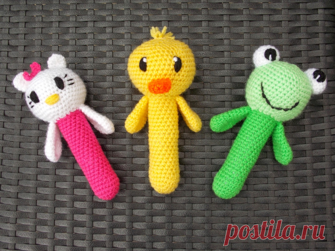 Renate's haken en zo: Patroon rammelaar