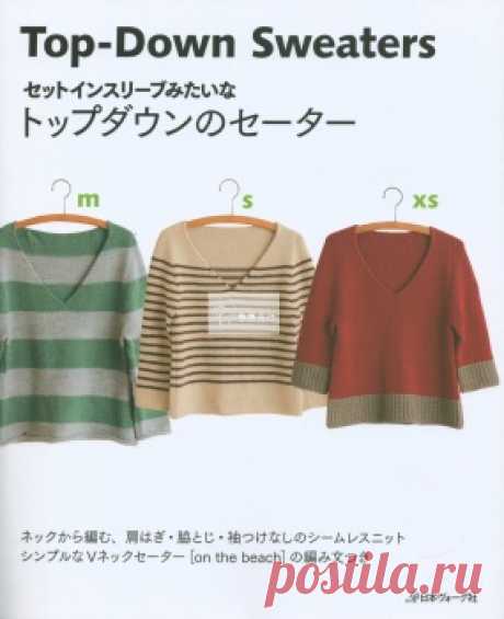 Top down sweaters 2014. Вязание сверху