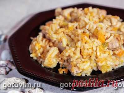 Ризотто с тыквой и мясом. Фото-рецепт / Готовим.РУ