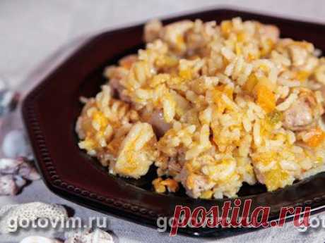 Ризотто с тыквой и мясом. Фото-рецепт / Готовим.РУ