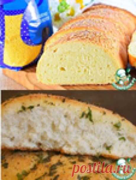 Два рецепта вкуснейшего хлеба: "Золотисто-пшенный" и "Чесночный на манке" (можно и в пост)
