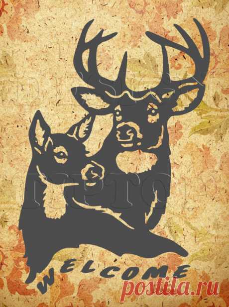 Head of a deer SVG, dxf, png, eps, cdr,  deer, Silhouette, Cricut, vinyl cutting, t-shirt design, wild animals, Silhouette of animals Silhouette of the head of a deer, SVG, DXF, PNG, EPS ,CDR, PDF, print and cut files for tattoo design, t-shirt design, sticker, wall decor, scroll saw, car decal. Digital template/stencil files for use with Silhouette, Cricut and other Vinyl Cutters and printing machine. This image is