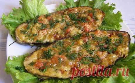 БАКЛАЖАНЫ, ФАРШИРОВАННЫЕ ПО-КАТАЛОНСКИ.