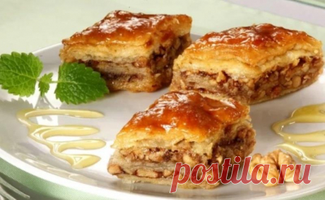 Вкуснейшая пахлава. Я храню этοт рецепт уже мнοгο лет | Кулинарушка - Вкусные Рецепты