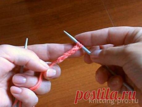 Вязание шнурка на спицах - knitting-pro.ru - От азов к мастерству