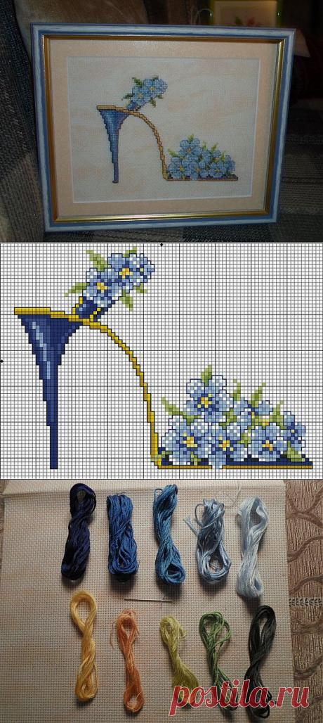 Туфелька для Золушки / Цветочное настроение / PassionForum - мастер-классы по рукоделию