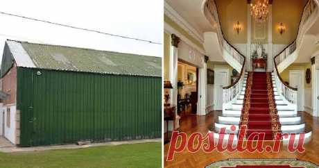 В британии обнаружили роскошный особняк тщательно замаскированный за стенами сарая — архитектура и Интересные факты обо всём на свете, которых вы, возможно, не знали.