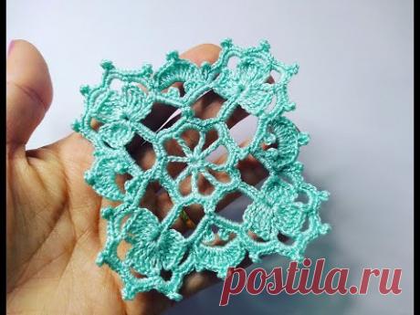 Square Lindo de Crochet Passo a Passo!