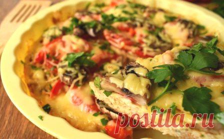 Пицца с основой из курицы — потрясающий рецепт без муки