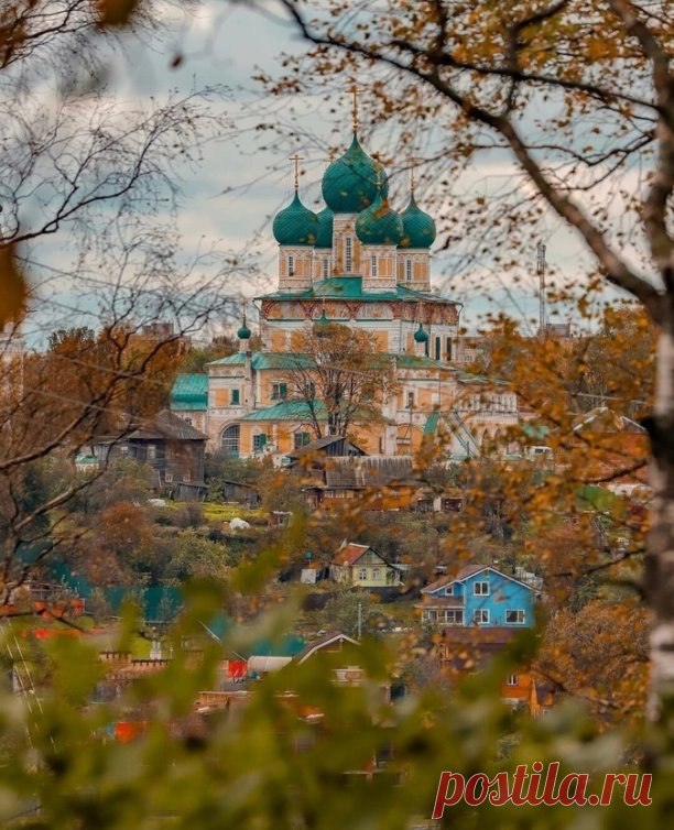 Осенний Тутаев..

 Ярославская область.