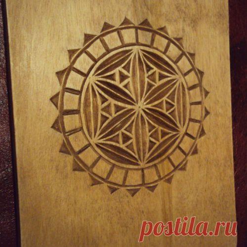 Геометрическая резьба по дереву для начинающих, мастер-класс
