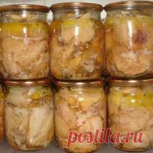 Вкуснейшая домашняя тушенка из курицы