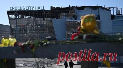 Люди собрались на панихиду у мемориала на месте теракта в «Крокусе». Люди собрались у мемориала на месте теракта в «Крокус Сити Холле» в сороковой день после трагедии. Читать далее