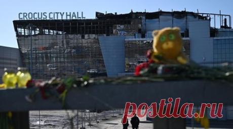 Люди собрались на панихиду у мемориала на месте теракта в «Крокусе». Люди собрались у мемориала на месте теракта в «Крокус Сити Холле» в сороковой день после трагедии. Читать далее