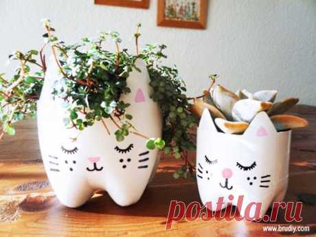 20 крутых идей для декора из обычных бутылок