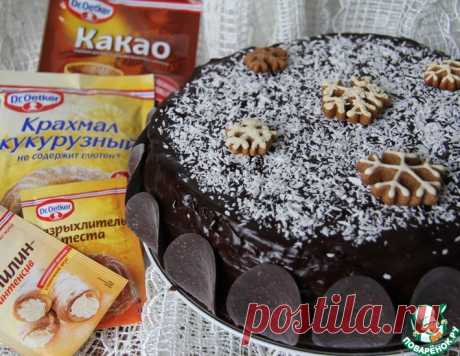 Шоколадно-кокосовый торт &quot;Саша&quot; – кулинарный рецепт