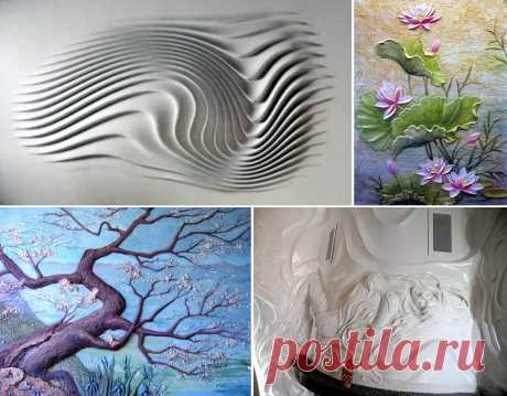 Барельефы/лепнина на стены своими руками из гипса и других материалов