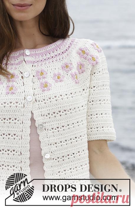 Кардиган Petite Fleur - блог экспертов интернет-магазина пряжи 5motkov.ru