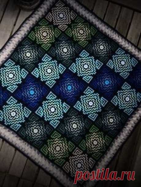 Мозаичное вязание крючком. СХЕМЫ