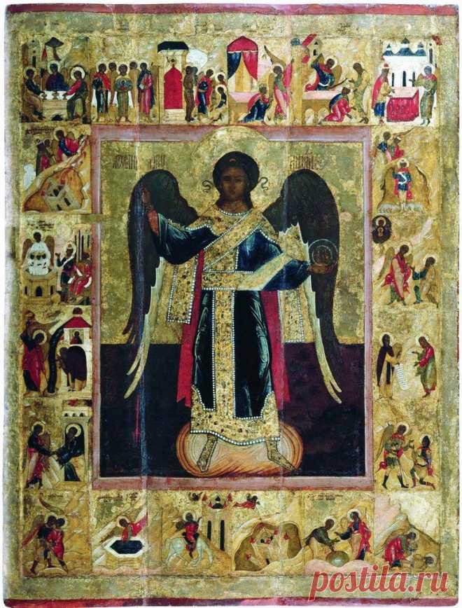 Архангел Михаил с деяниями и сценами из Ветхого и Нового Заветов \ 1610–1616гг  \\ Пермская государственная картинная галерея