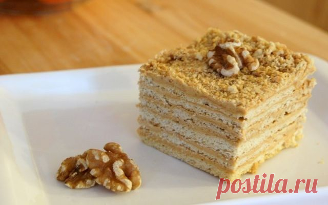 Рецепт торта из сгущенки :: блинный торт с кремом из сгущенки :: Кулинарные рецепты :: KakProsto.ru: как просто сделать всё