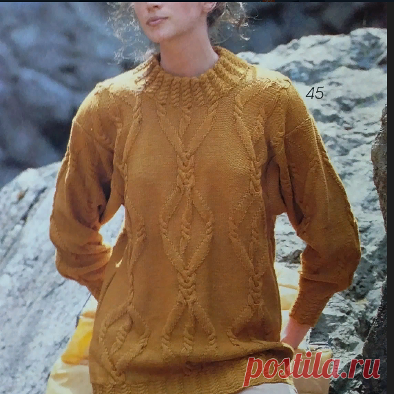 ДЖЕМПЕРЫ женские спицами. Описание и схемы. | Вяжем интересные проекты | Яндекс Дзен