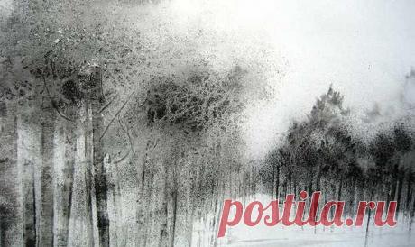 Акварель Reine Marie Pinchon.