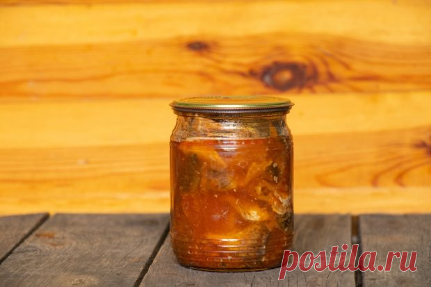 Консервированная килька на зиму — Домашняя кулинария
