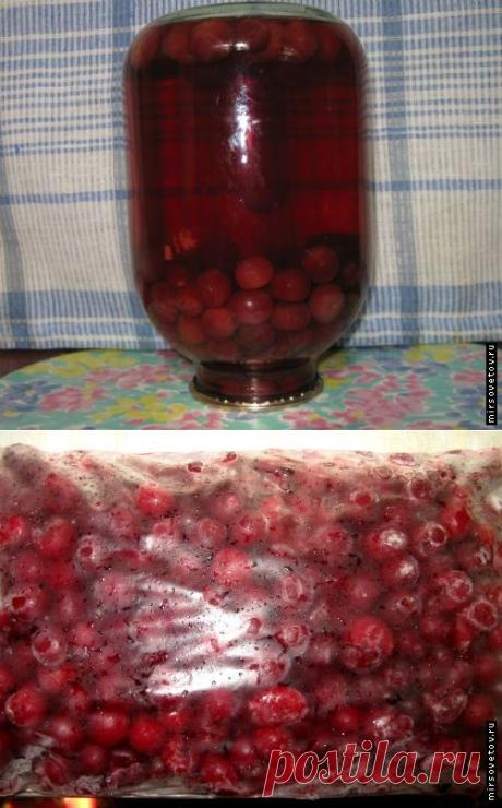 Компот из вишни, рецепт с фото