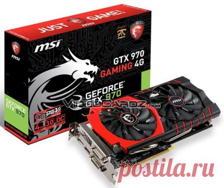 Новости Hardware - Подробные снимки модели MSI GeForce GTX 970 Gaming 4G | Overclockers.ua