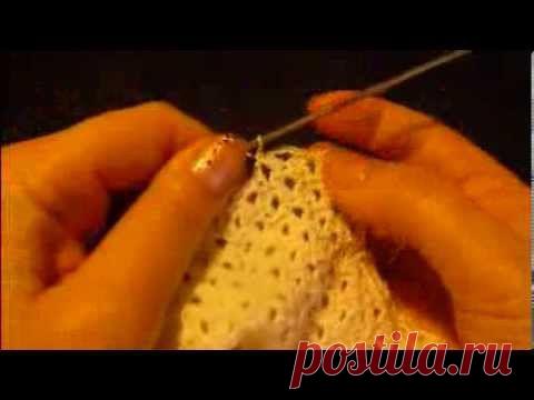 №4 - рисунок, узор крючком -соты / Технологии / научись / Pinme.ru / Ирина Меньщикова